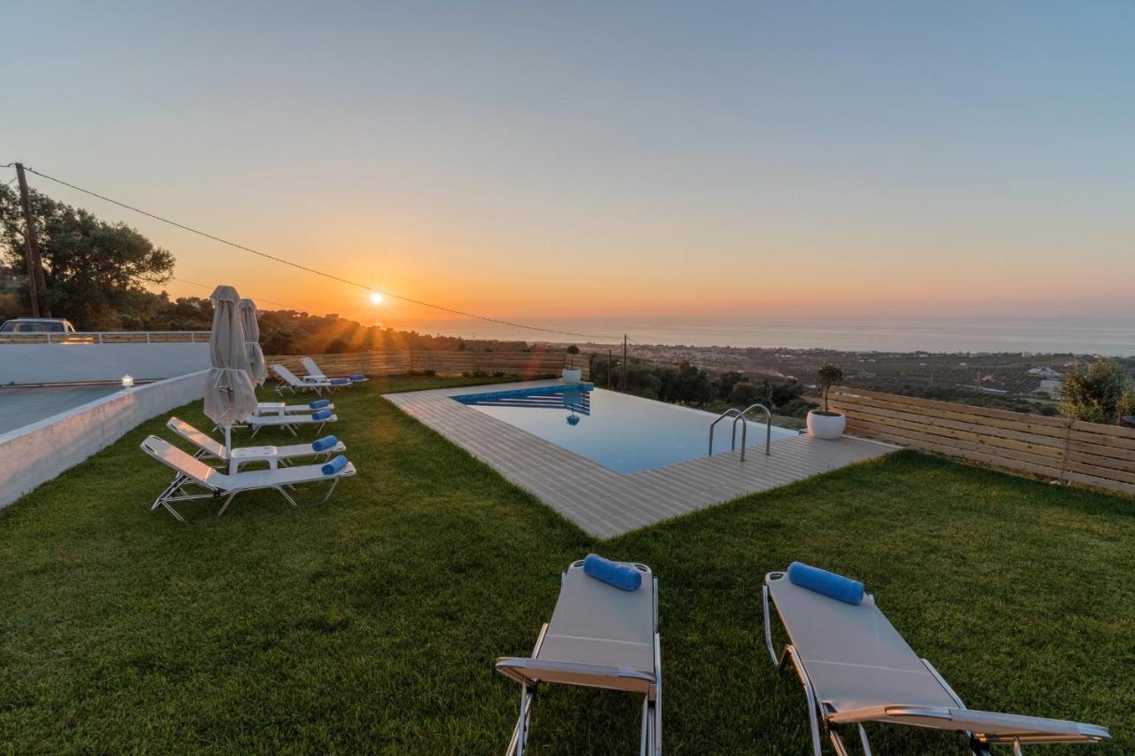 Alkistis Villa With Amazing Sea View Maroulas Exterior photo