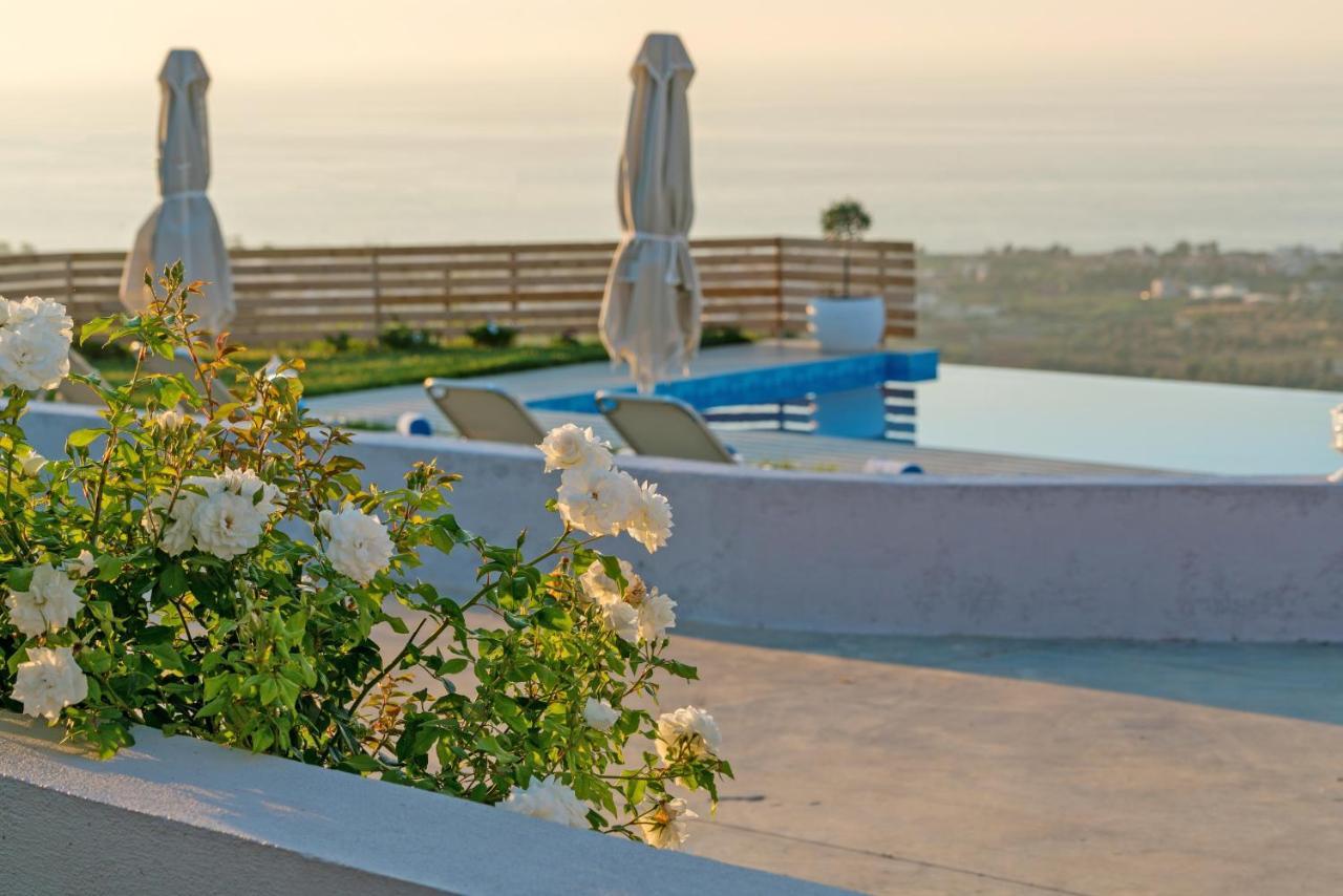 Alkistis Villa With Amazing Sea View Maroulas Exterior photo