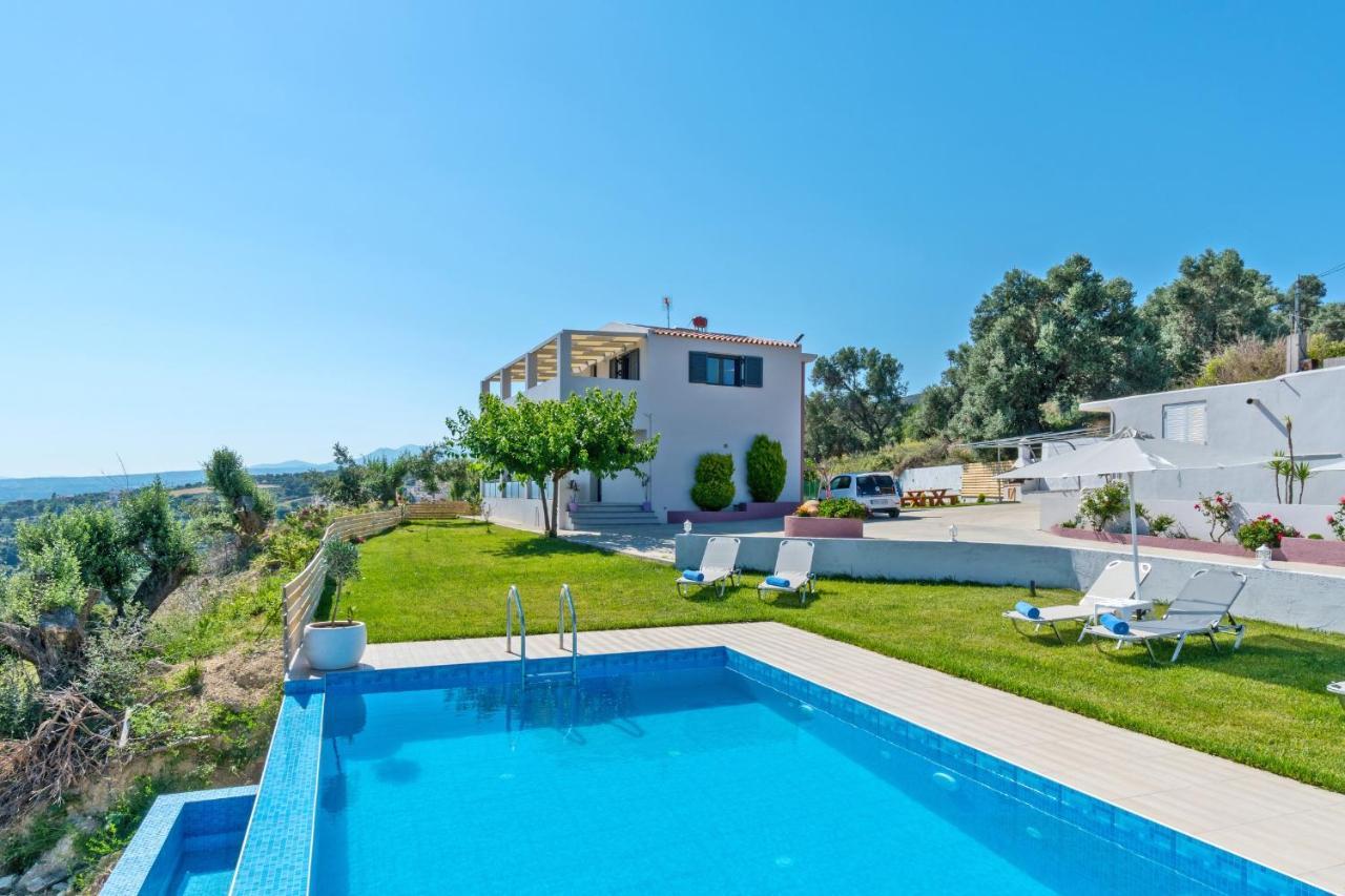 Alkistis Villa With Amazing Sea View Maroulas Exterior photo