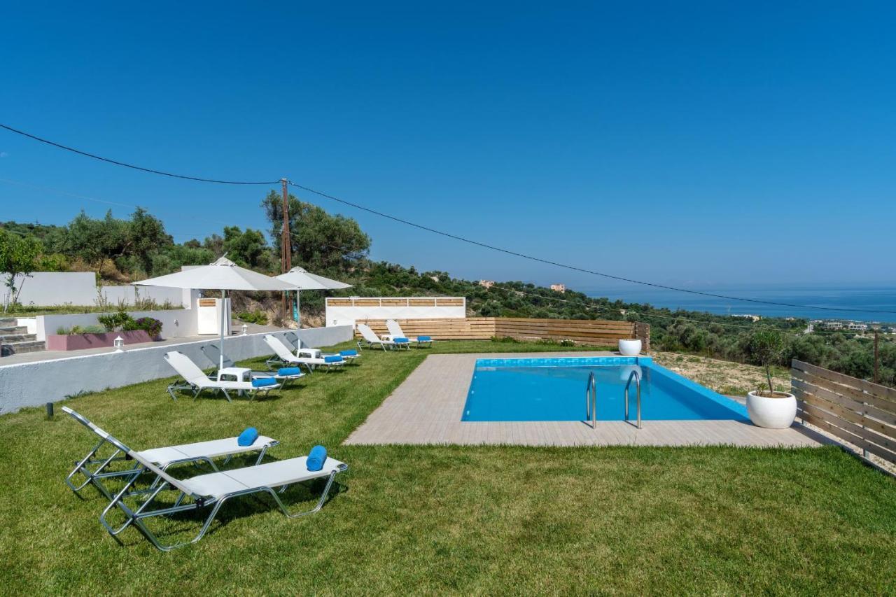 Alkistis Villa With Amazing Sea View Maroulas Exterior photo